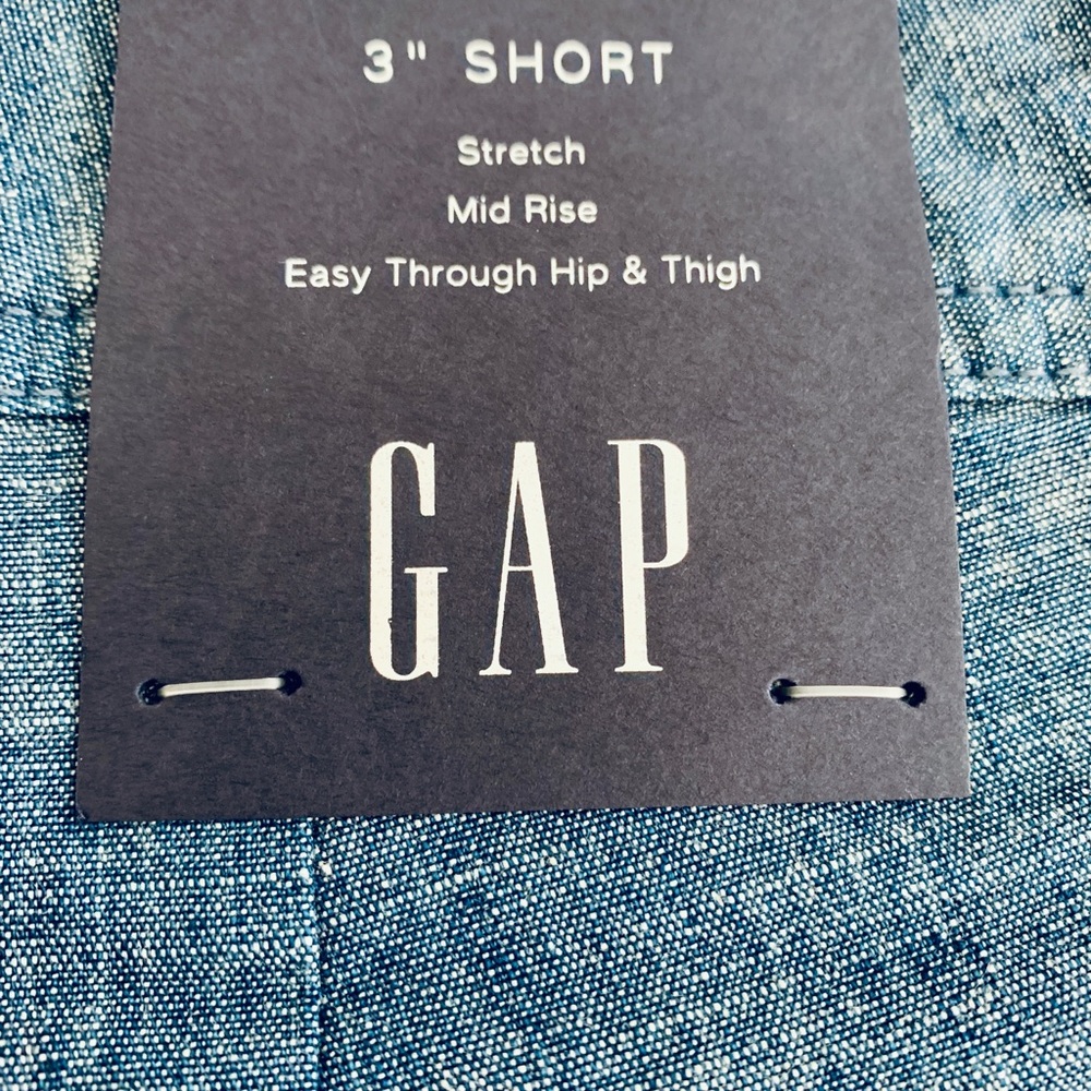 NWT🌸💫Denim color GAP shorts - Picture 5 of 7